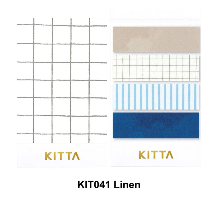 Washi Tape | KITTA Basic - LINEN #KIT041