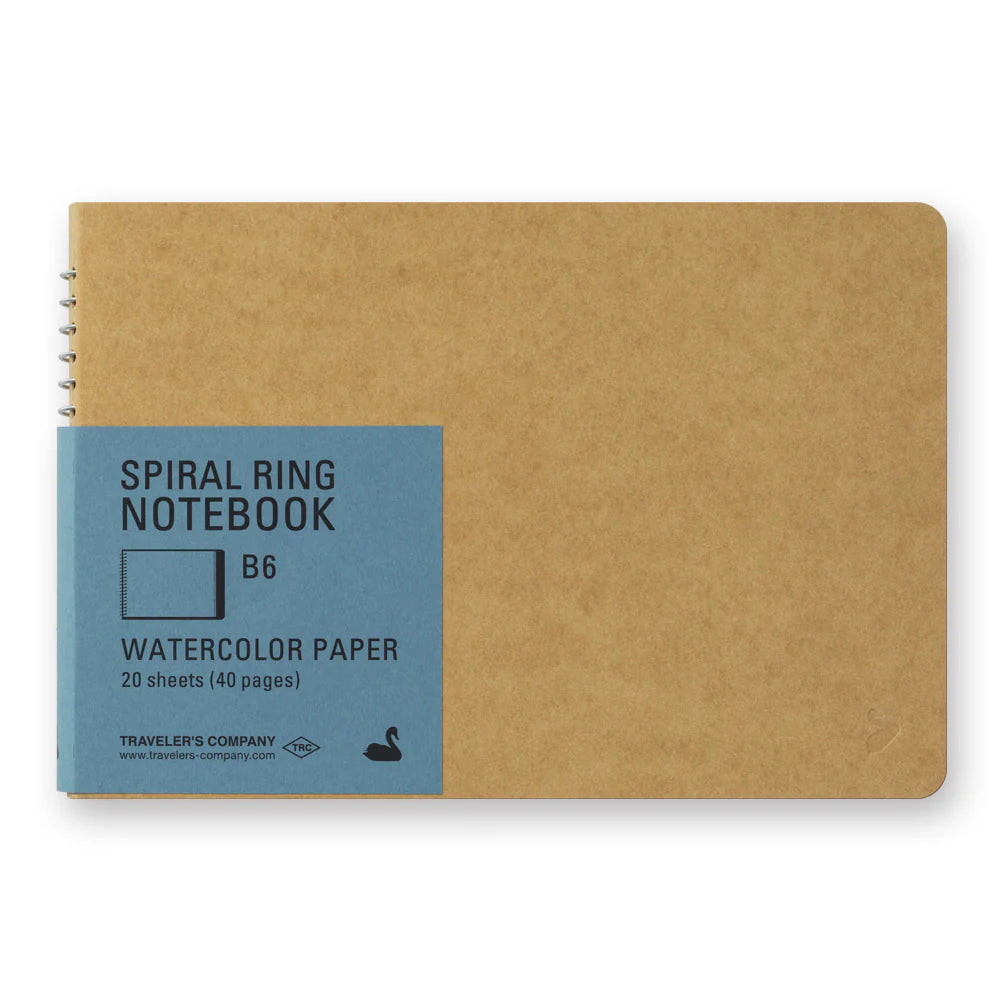 Sketchbook l | B6 Slim Spiral Ring - Watercolor #15253-006