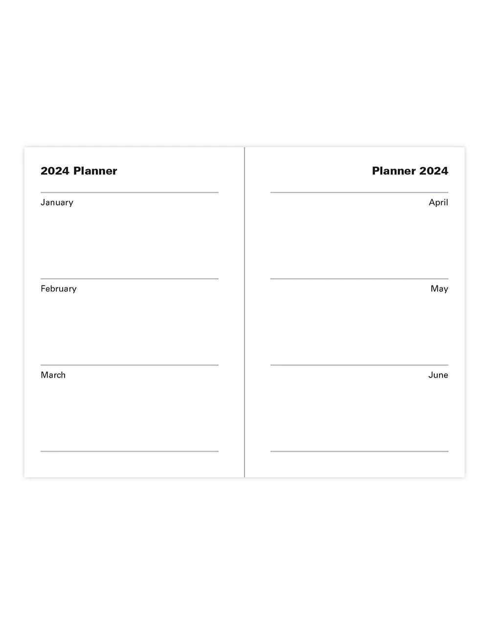 2025 Classic | Week to View Planner (Mini) - BLACK #C32EBK