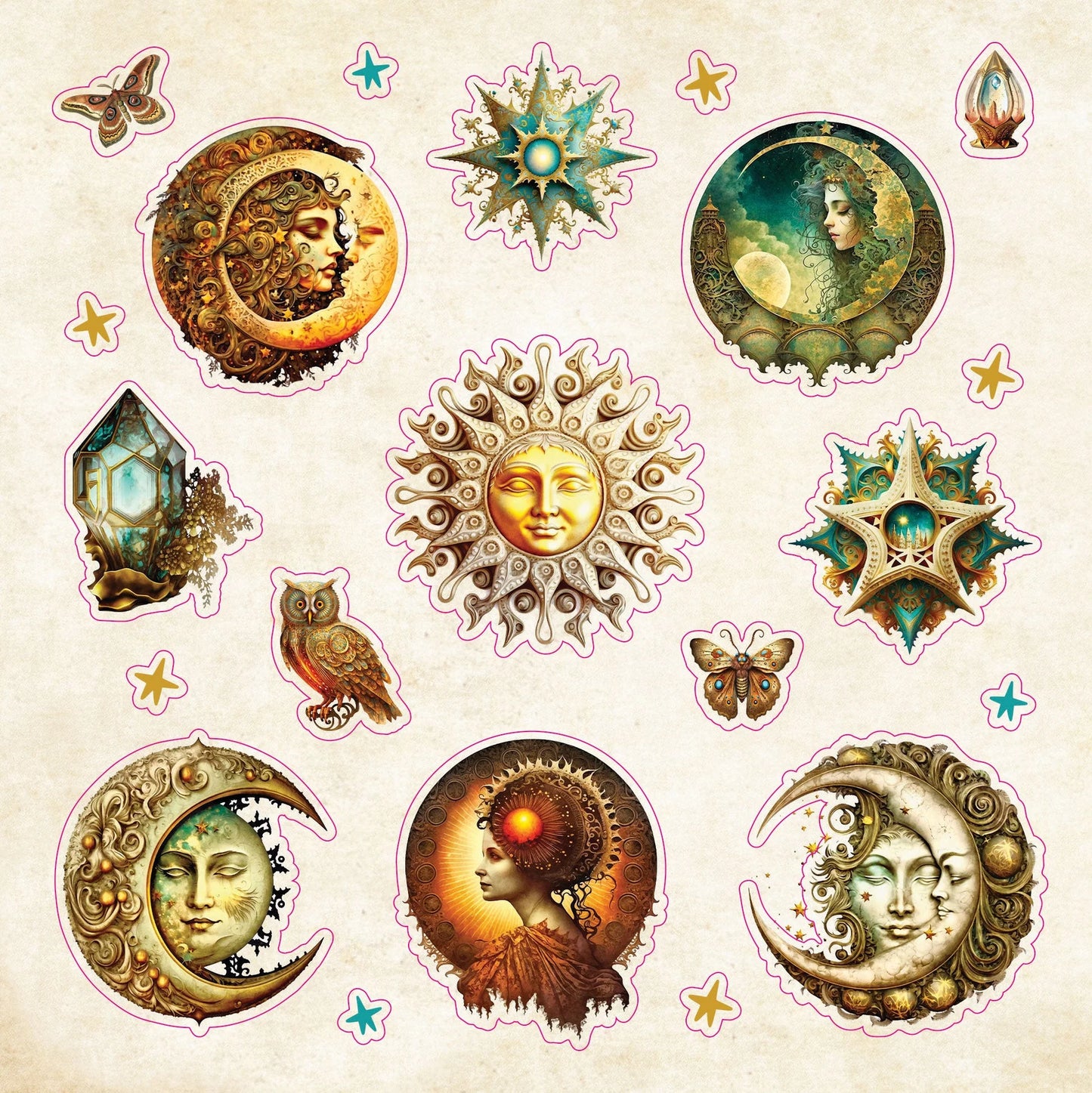 Sticker Book | CELESTIAL WONDERS #343550-2