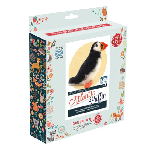 Needle Felting Kit | PUFFIN #CKC-NF-113