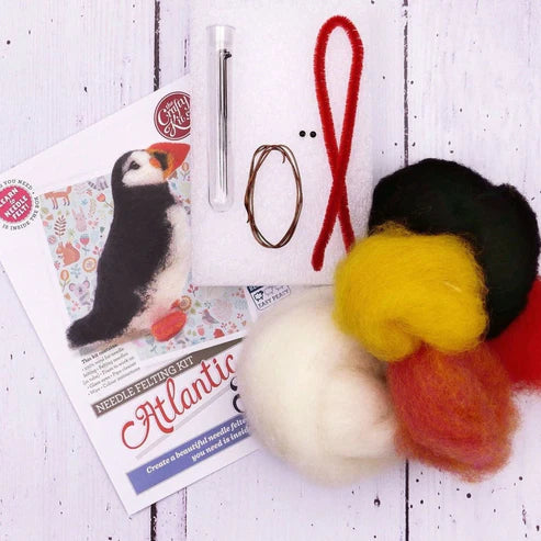 Needle Felting Kit | PUFFIN #CKC-NF-113