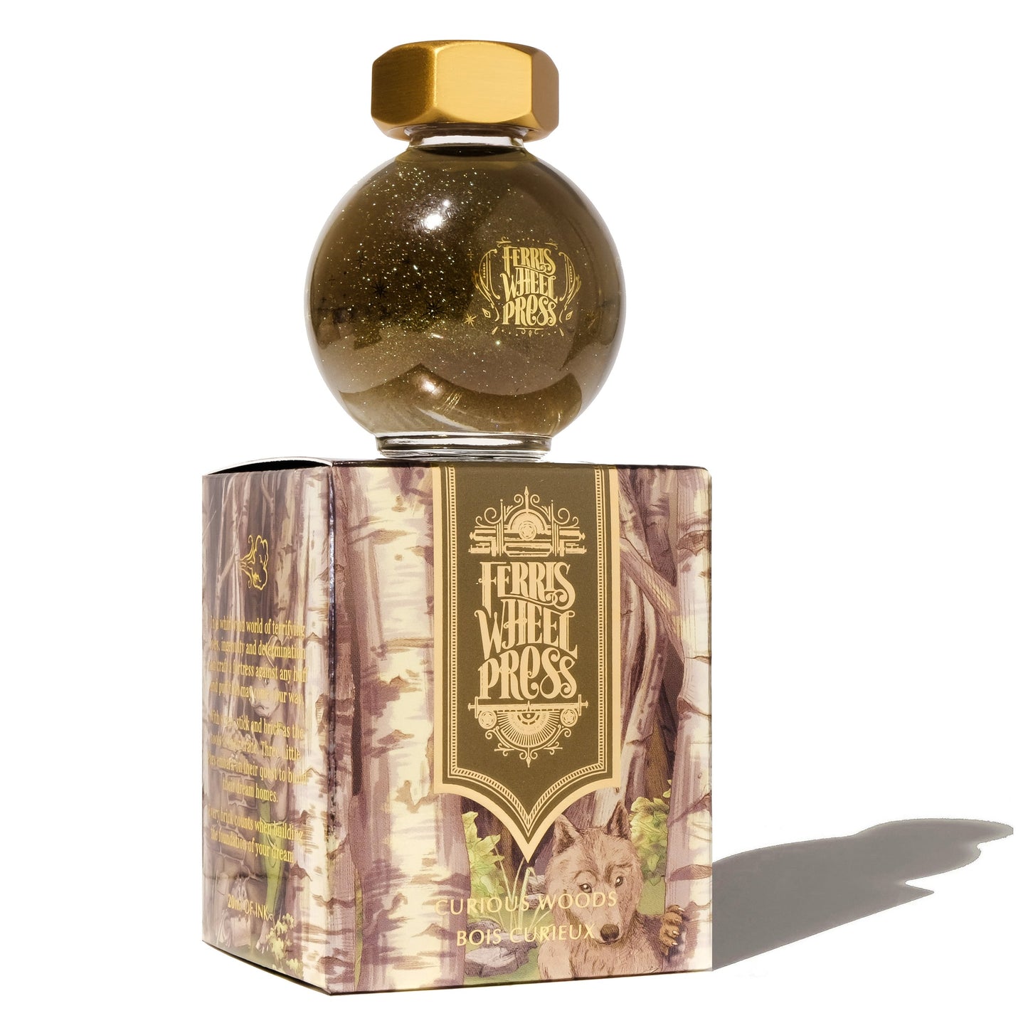 The Three Little Pigs | 20ml - CURIOUS WOOD #INK-20-FT2407