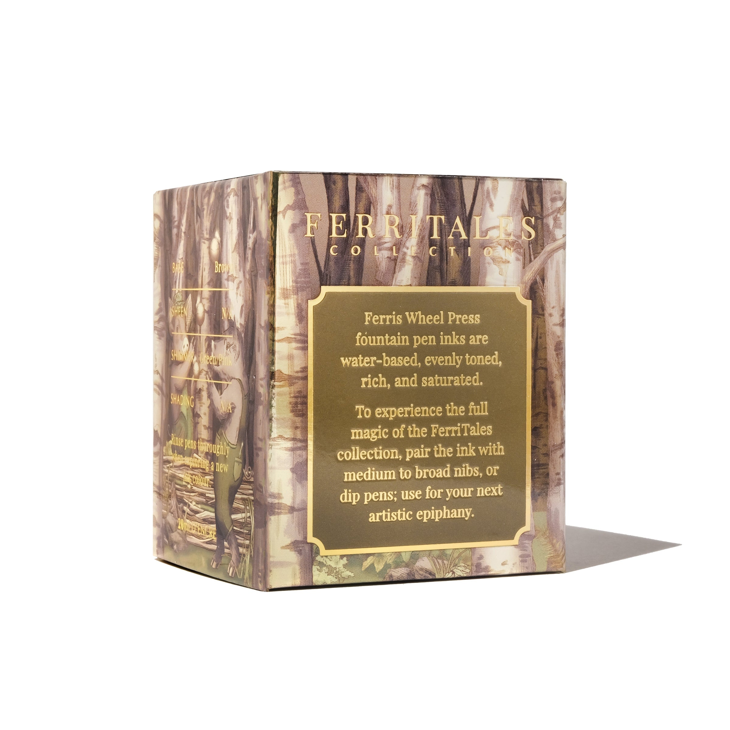 The Three Little Pigs | 20ml - CURIOUS WOOD #INK-20-FT2407