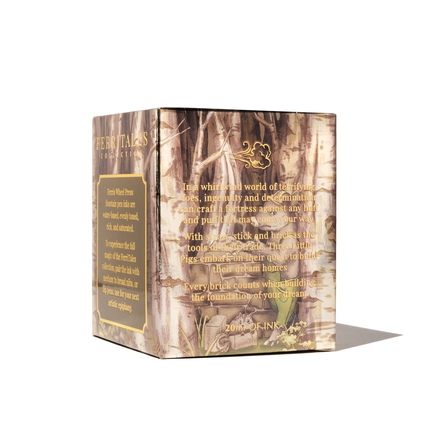 The Three Little Pigs | 20ml - CURIOUS WOOD #INK-20-FT2407