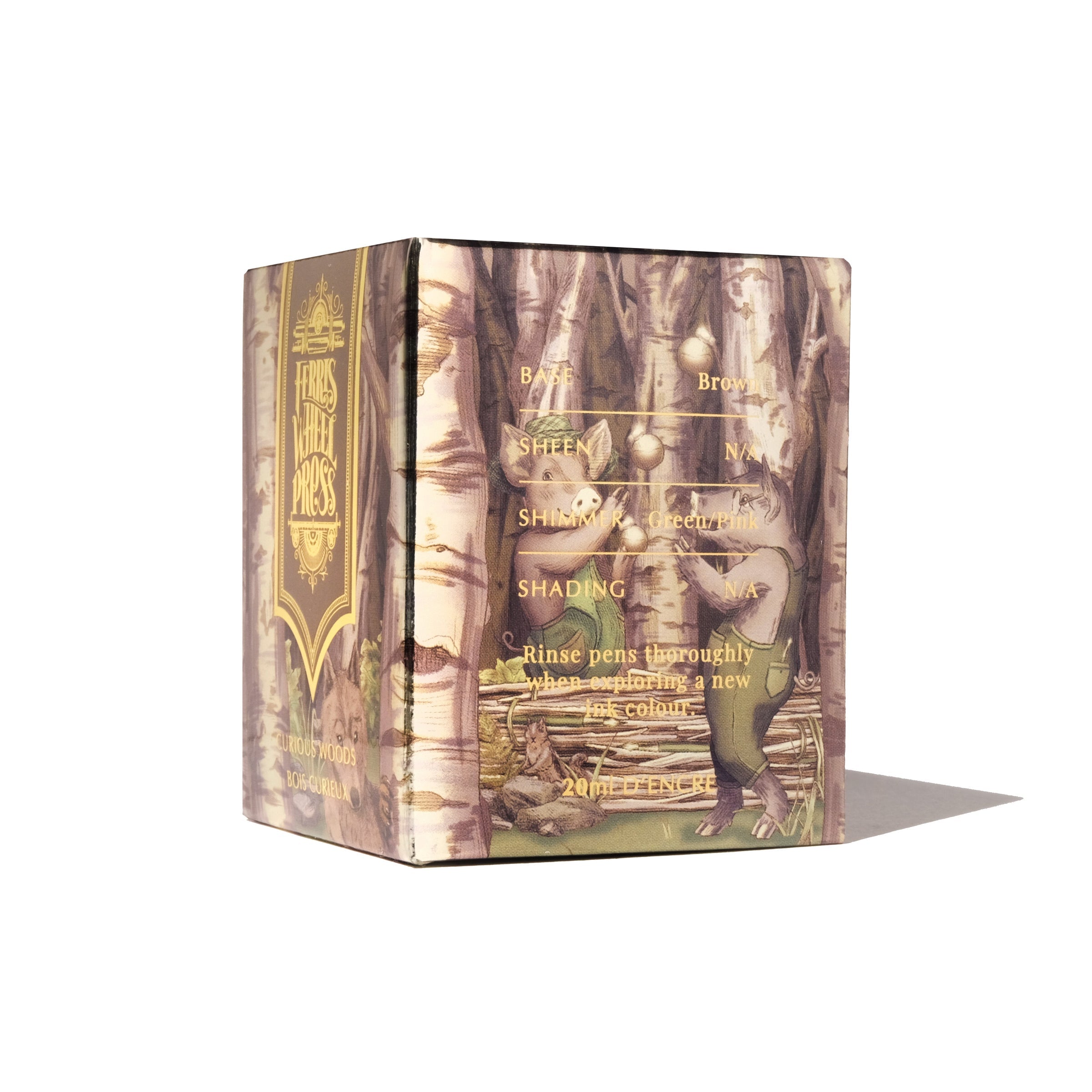 The Three Little Pigs | 20ml - CURIOUS WOOD #INK-20-FT2407