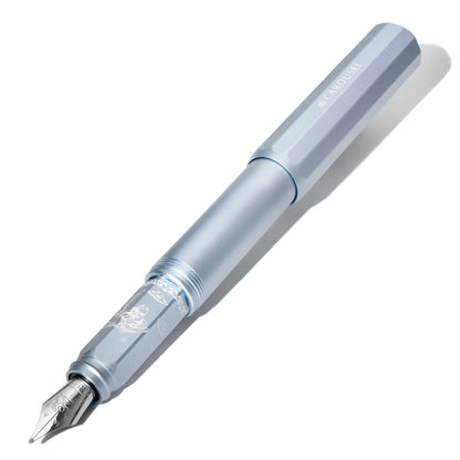 Aluminum Carousel Fountain Pen | Fine Nib - HARLEQUIN DREAM #ACRSL-F-2401