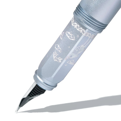 Aluminum Carousel Fountain Pen | Fine Nib - HARLEQUIN DREAM #ACRSL-F-2401
