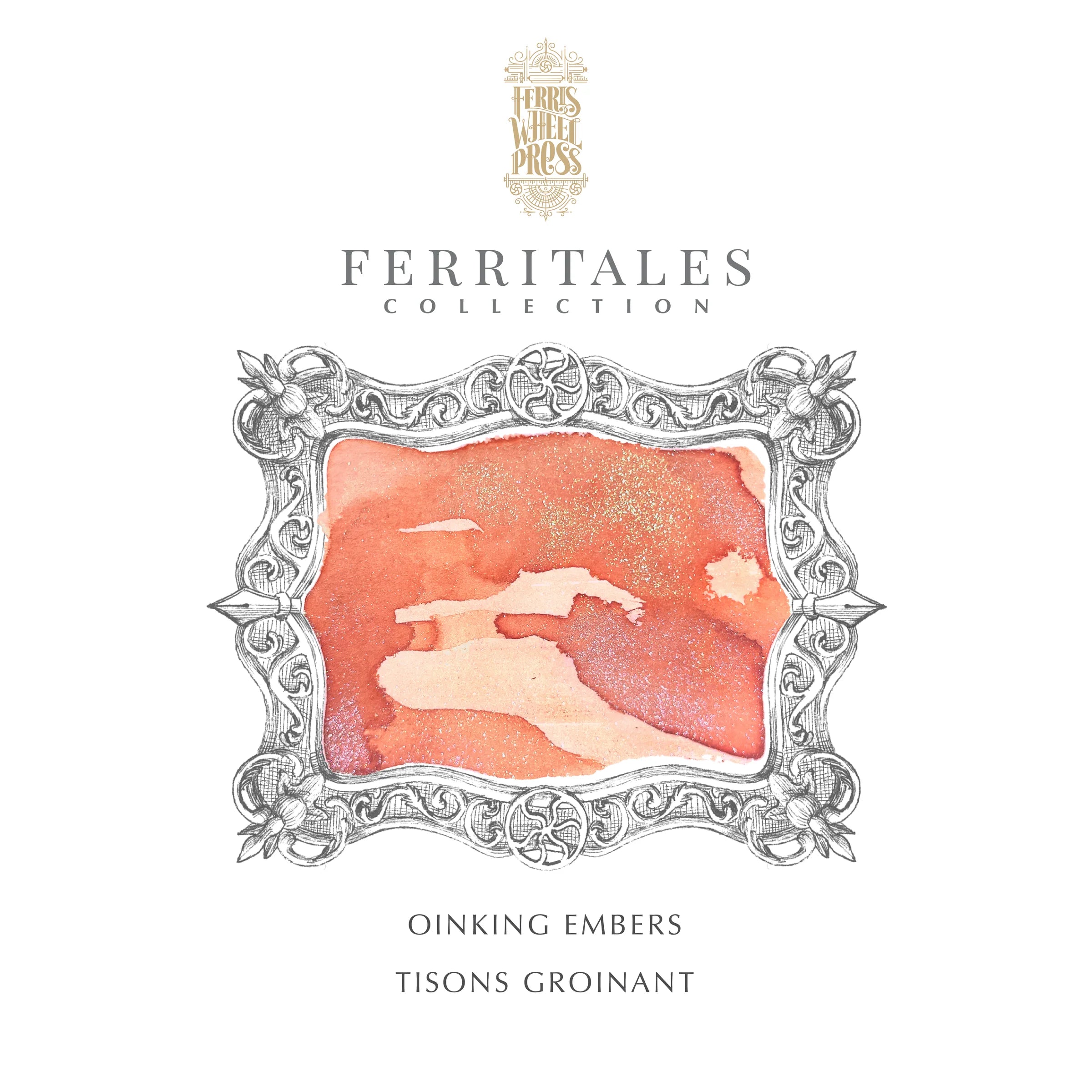 FerriTales | The Three Little Pigs (20 mL) - Oinking Embers #INK-20-FT2409