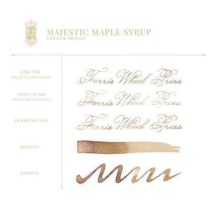 Woven Warmth Collection |  38 mL - MAJESTIC MAPLE SYRUP  #INK-38-MMS