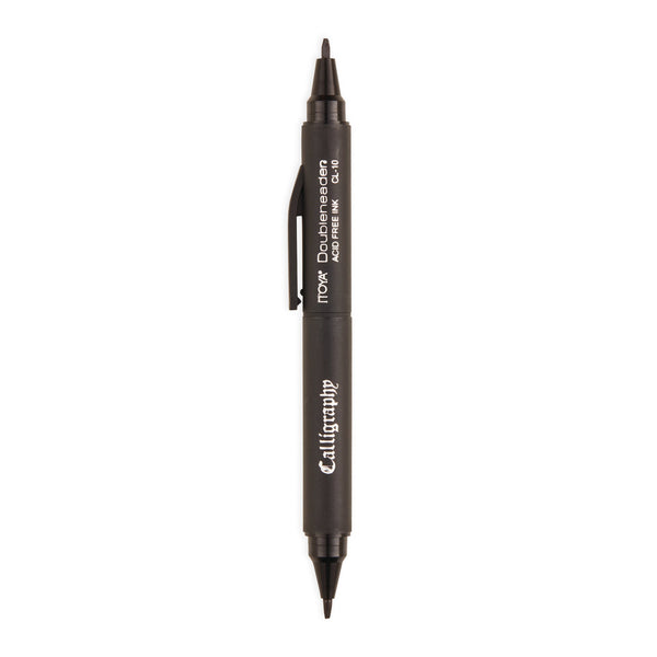 Felt Tip | Doubleheader Calligraphy Pen - BLACK