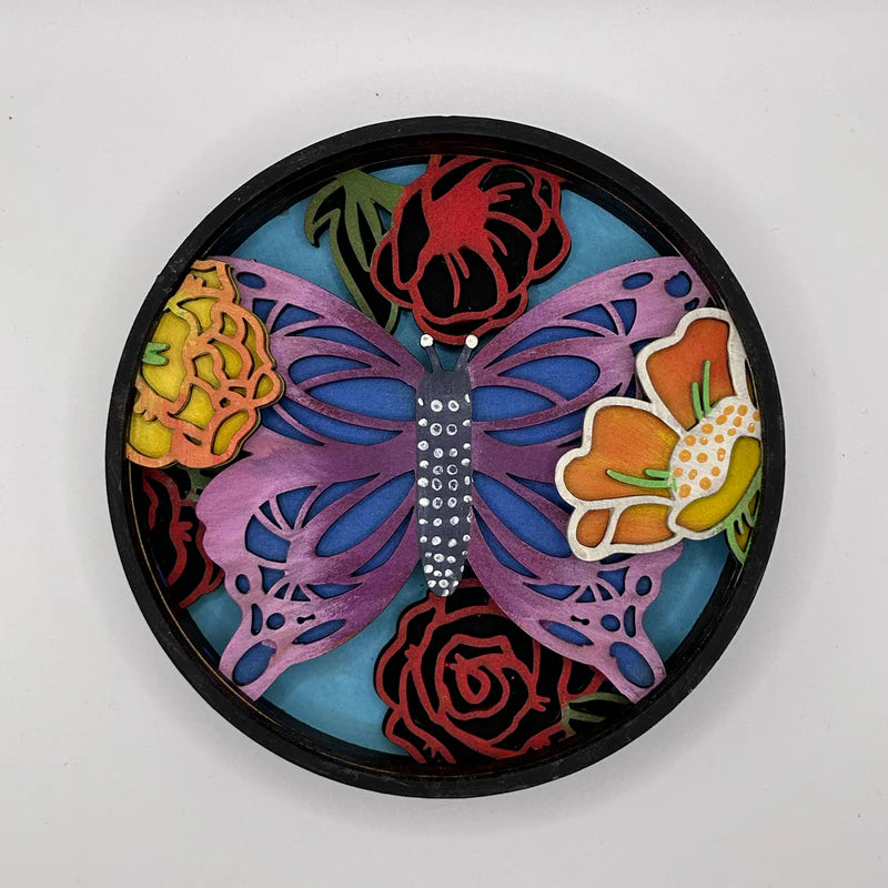 Craft Kit | DIY Shadow Box - BUTTERFLY KISSES #SB0039