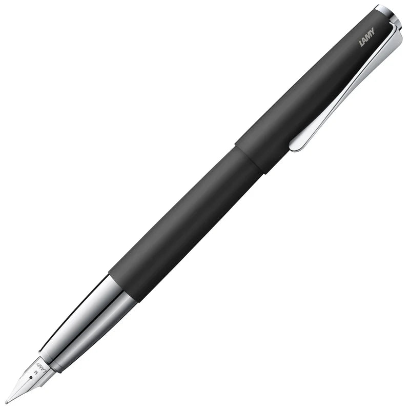 Fountain Pen | Studio (Fine) - BLACK STEEL