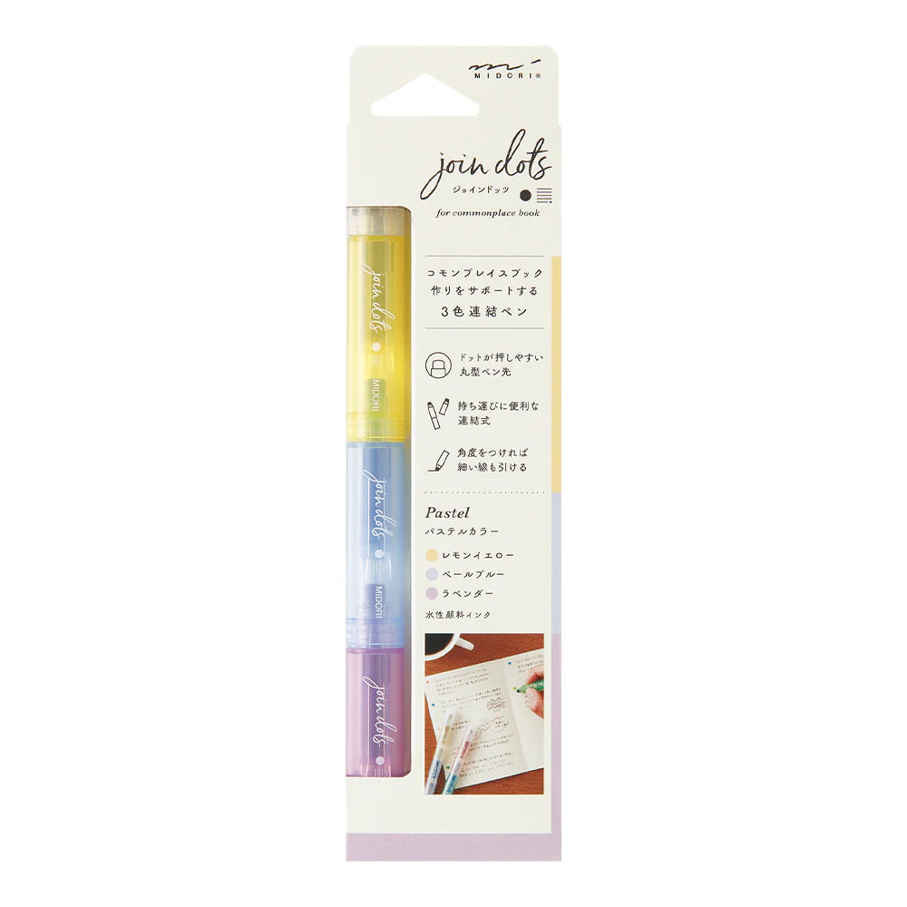 Felt Tip Pen | JOIN DOTS - PASTEL #38136-006