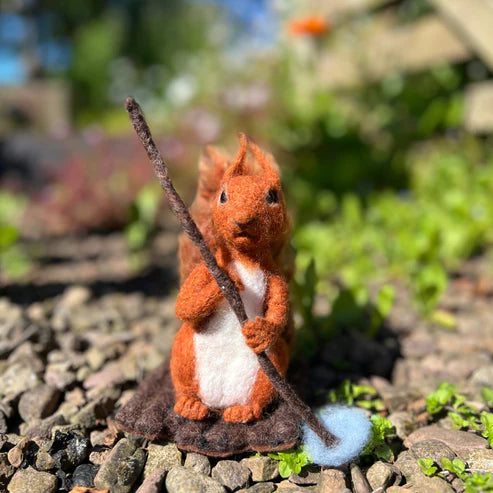 Beatrix Potter | Felting - SQUIRREL NUTKIN #CKC-BEATRIX-014