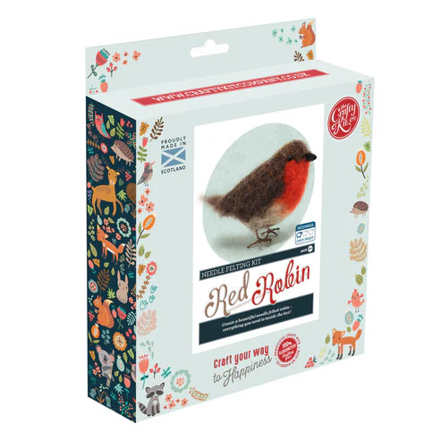 Needle Felting Kit | RED ROBIN #CKC-NF-134