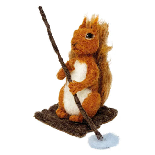 Beatrix Potter | Felting - SQUIRREL NUTKIN #CKC-BEATRIX-014