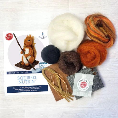 Beatrix Potter | Felting - SQUIRREL NUTKIN #CKC-BEATRIX-014