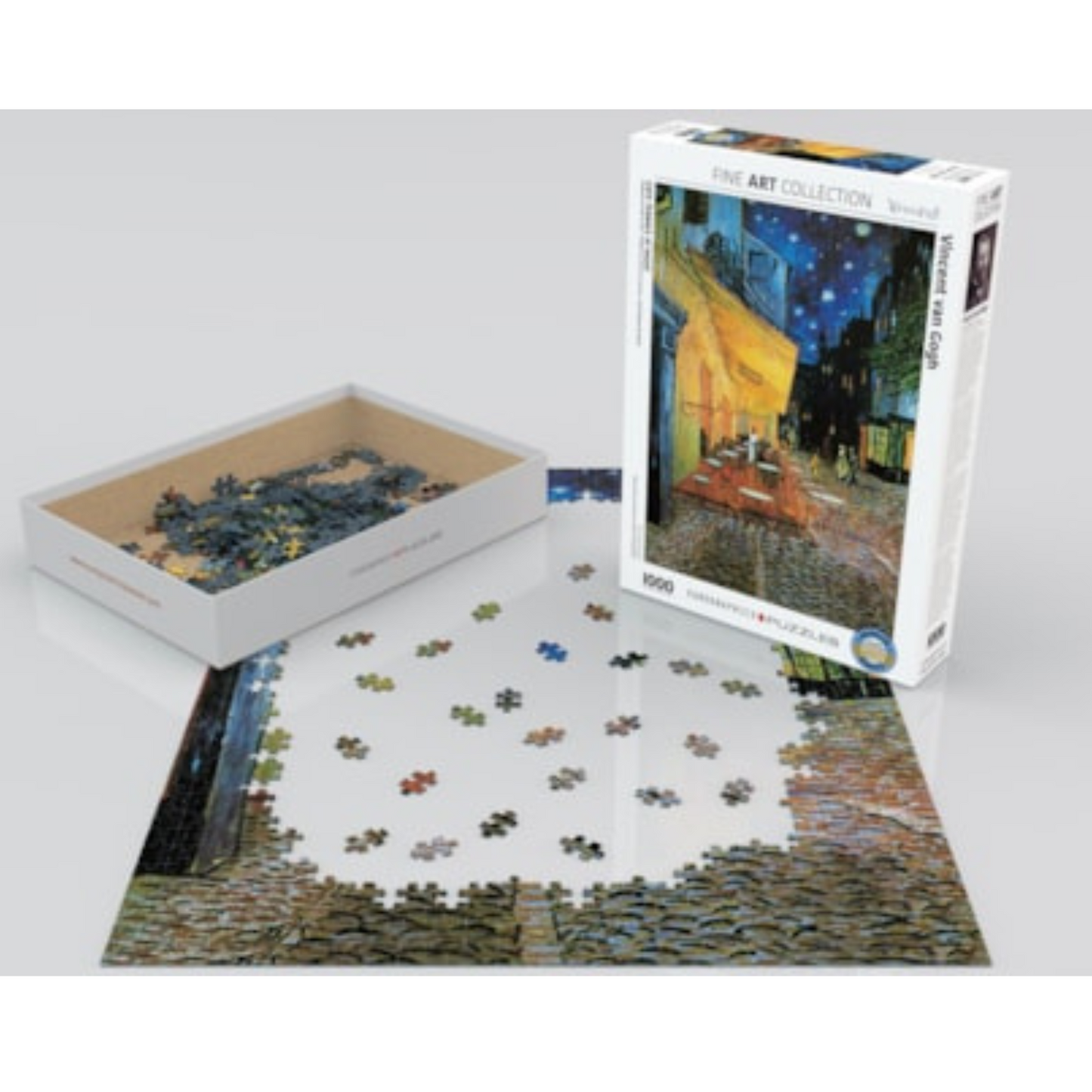 Puzzle 1000 PC | Vincent Van Gogh: Café Terrace #6000-2143