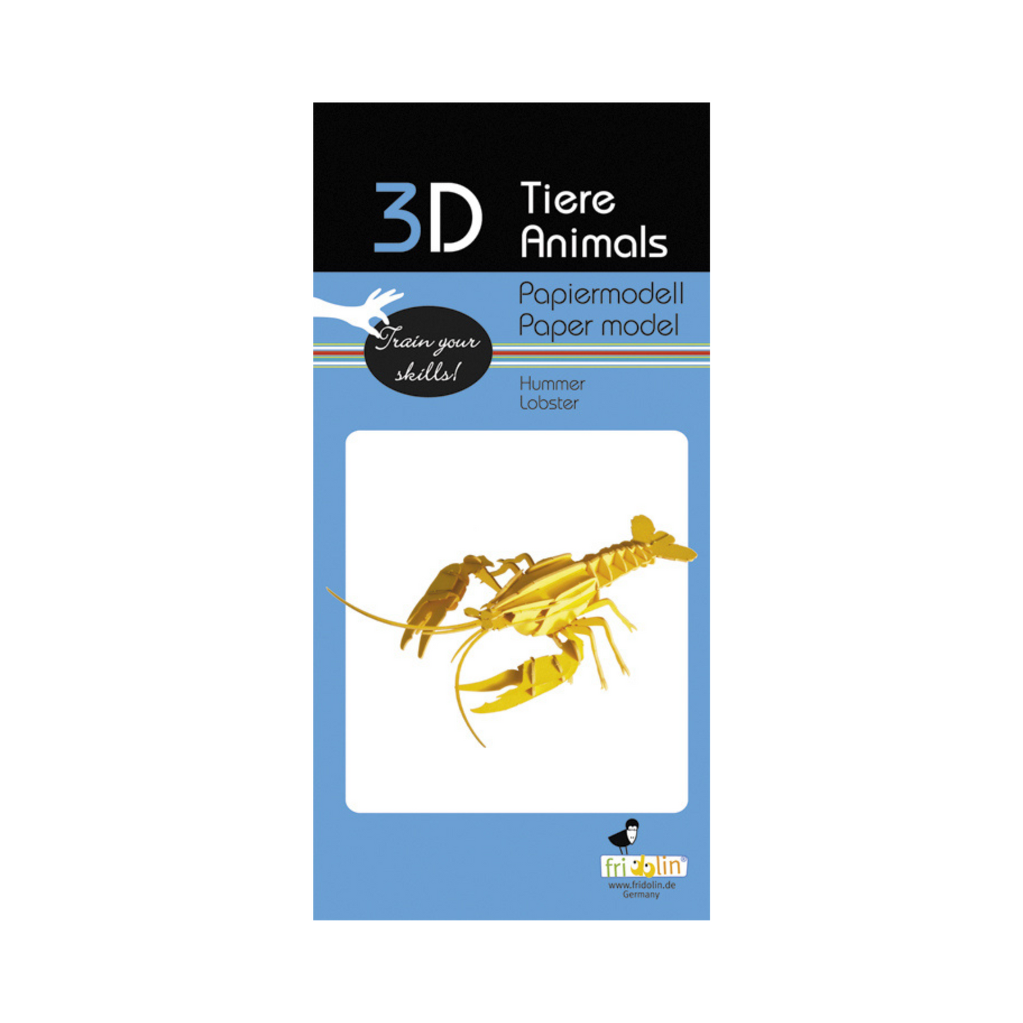 Fridolin | 3D Paper Model - LOBSTER #11629