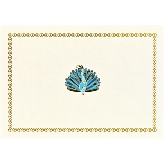 Boxed Note Cards | PEACOCK #341914-2