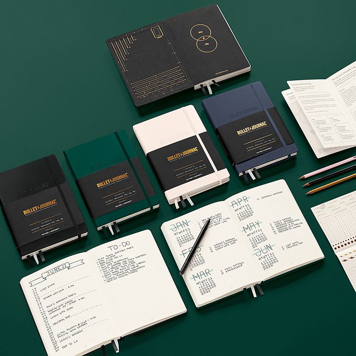 Bullet Journal | A5 Dot Grid - GREEN #368952