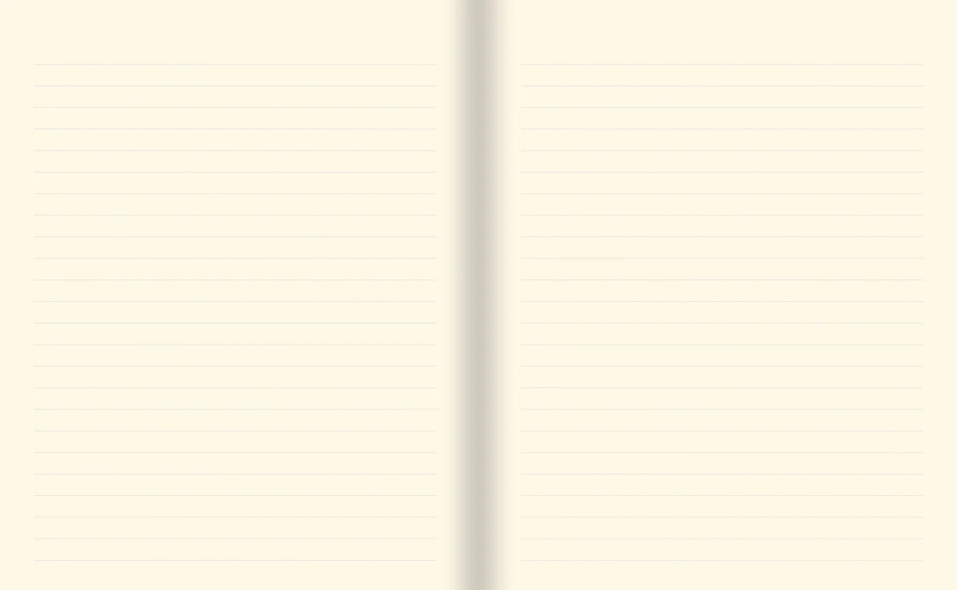 Lined Journal | Large - ANTIQUE BLOSSOMS