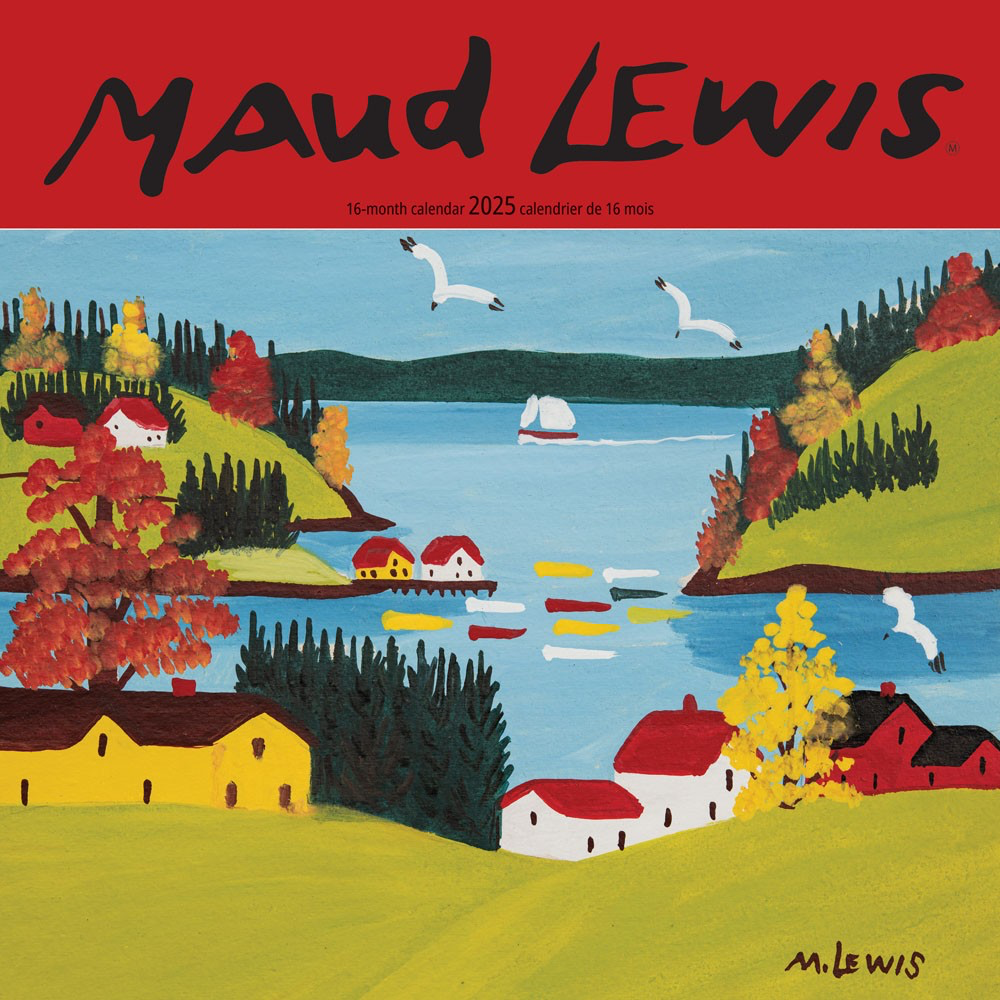 2025 Large Wall Calendar | 12" X 12" - MAUD LEWIS