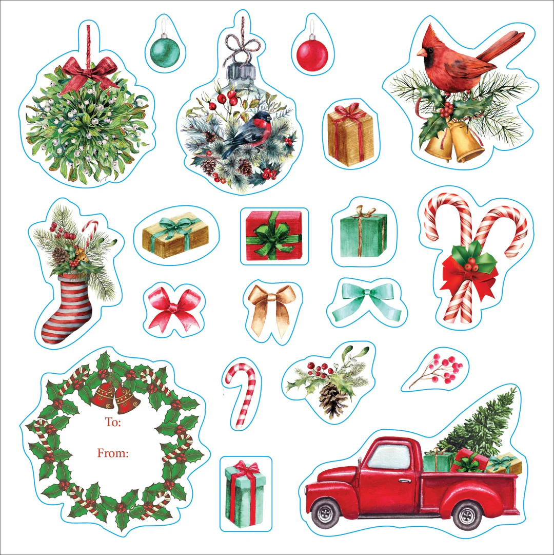 Sticker Book | MERRY & BRIGHT