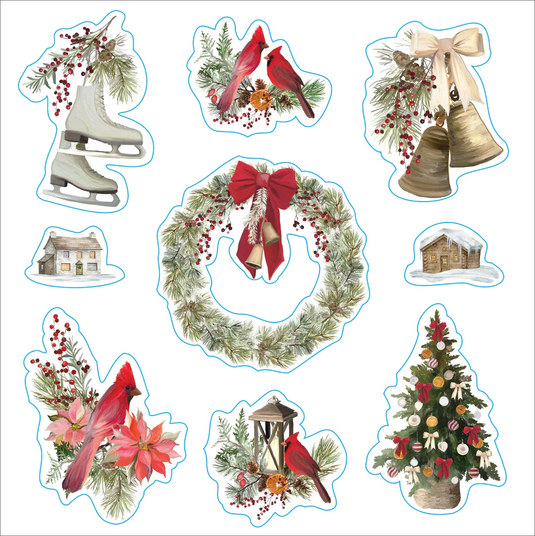 Sticker Book | MERRY & BRIGHT