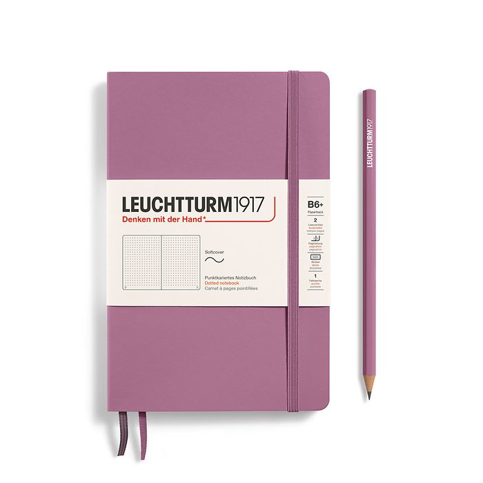 Dot Grid Journal | B6+ Paperback - DUSTY ROSE #372370-7