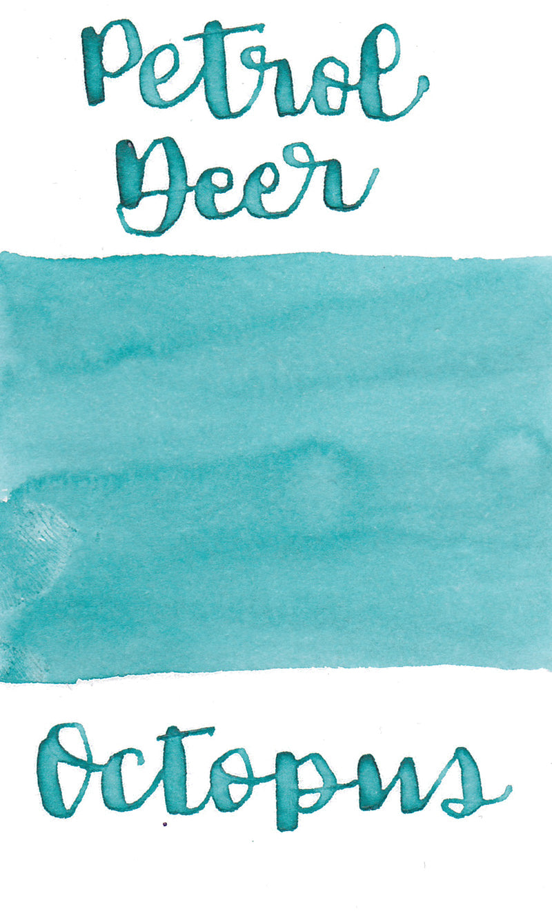 Write & Draw | 50 mL Ink Bottle - 467 PETROL DEER #WD-PR-075-050