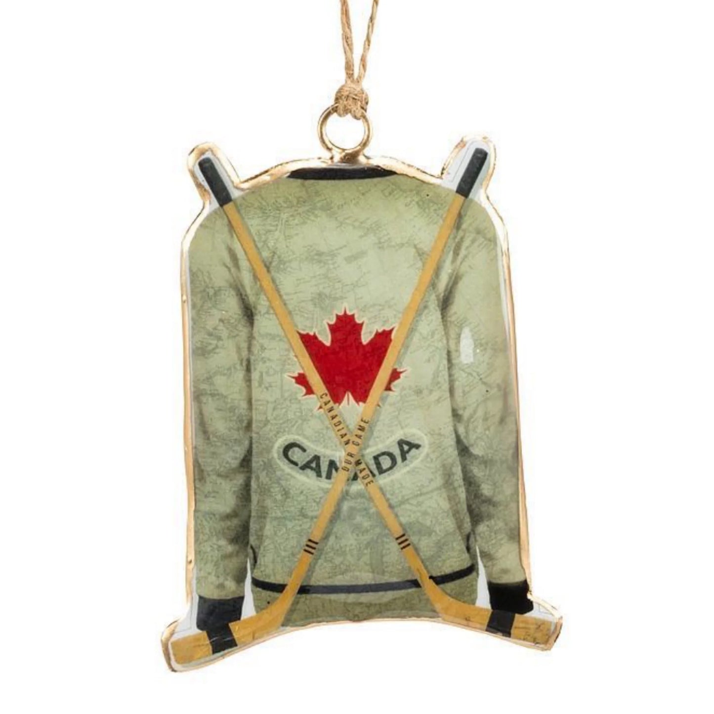 Metal Ornament | HOCKEY JERSEY #1337-IMPRINT-HOCKEY