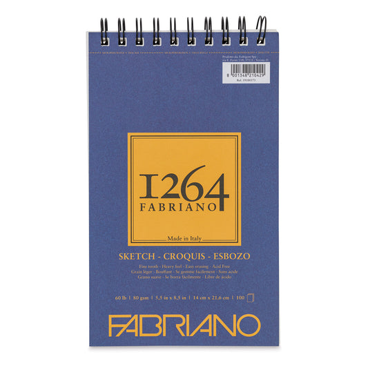 1264 | Coilbound Sketchbook 5.5" x 8.5" #19100573