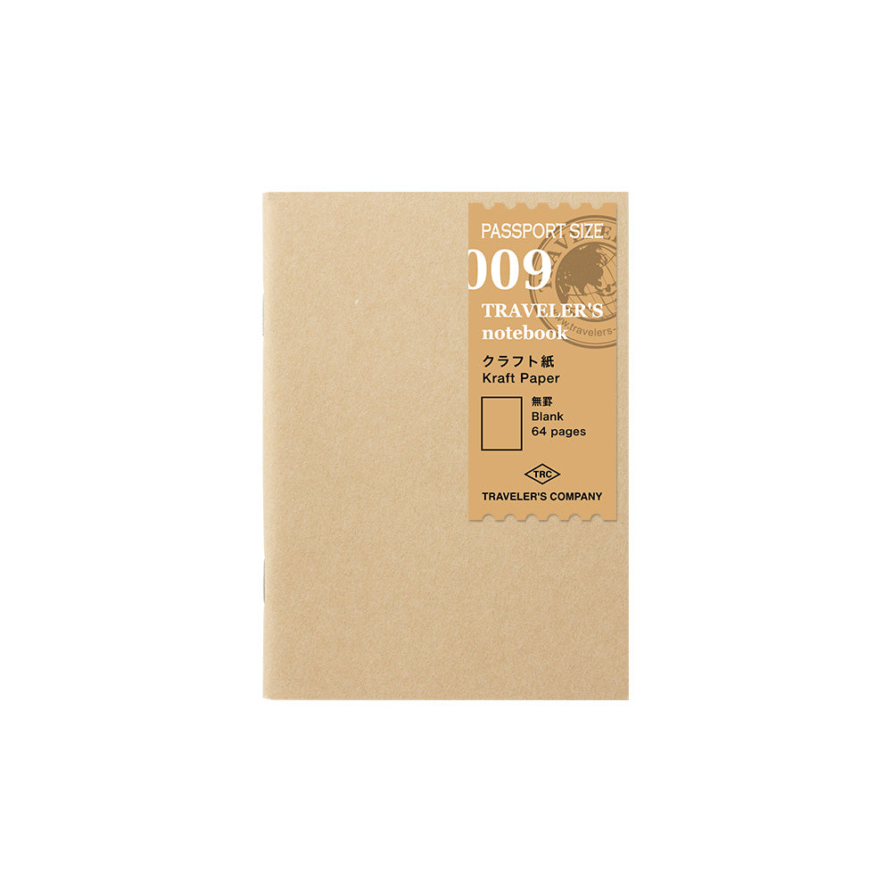 Passport Refill | 009 Kraft Blank #14373-006