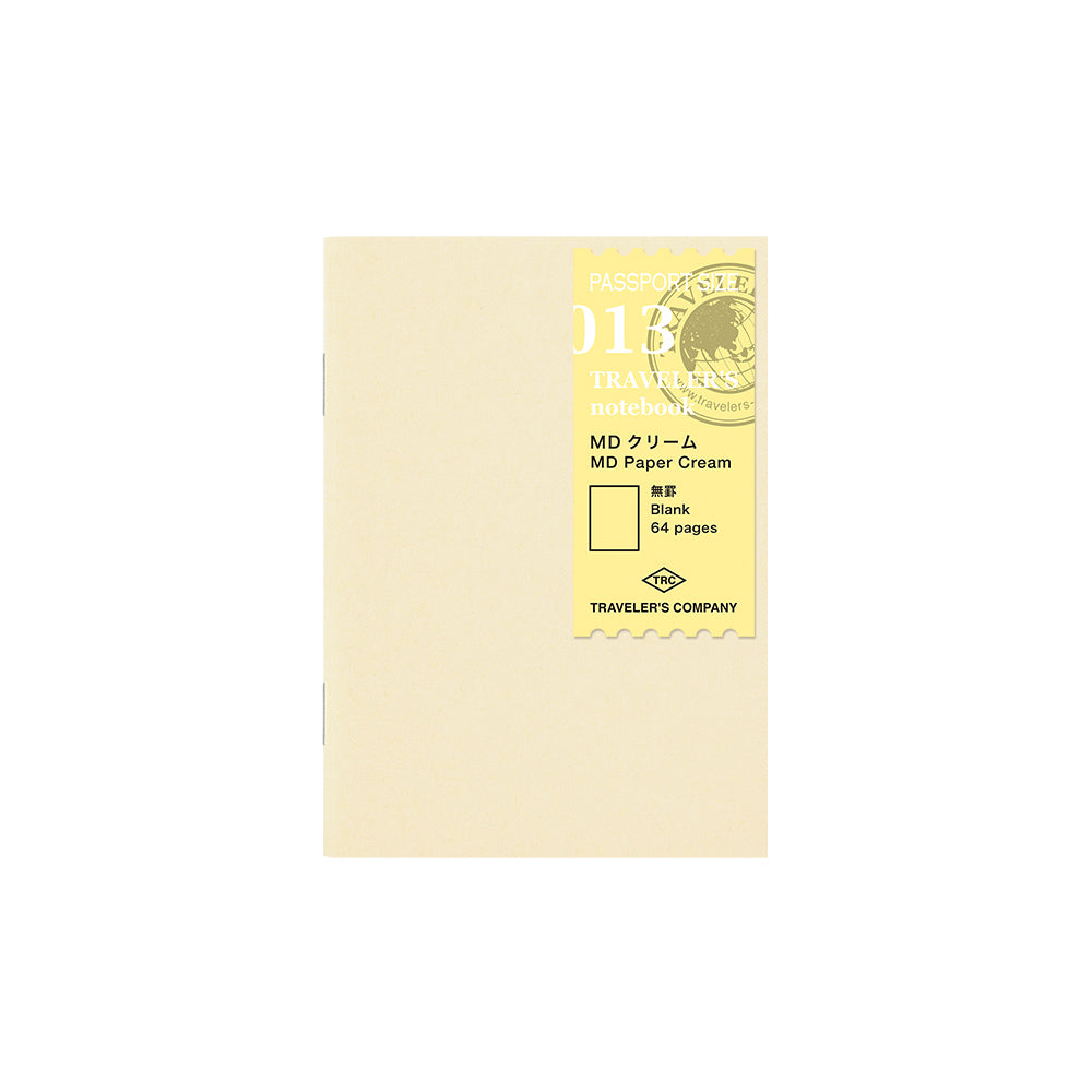 Passport Refill | 013 Blank - CREAM #14404-006
