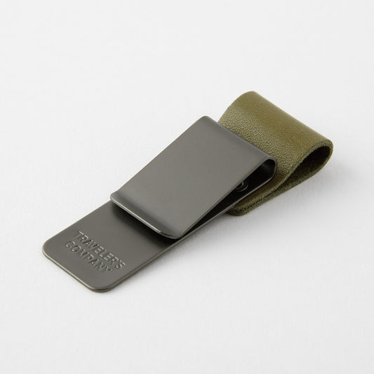 Traveler's Notebook Accessory | 016 Pen Holder - OLIVE #14465-006