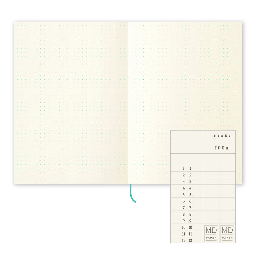 Carnet Midori MD à grille de points A5 #15310-006