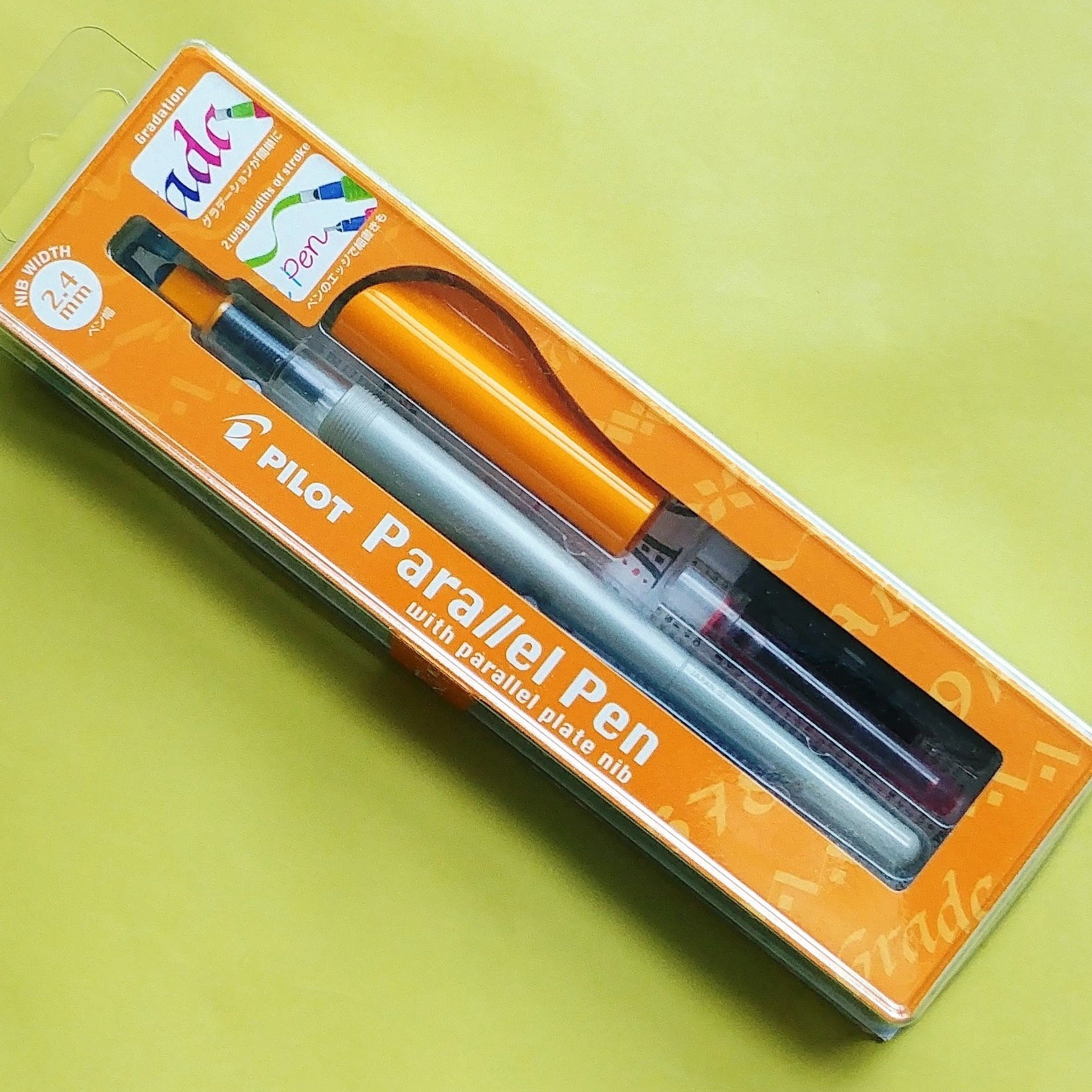 Pilot Parallel Pen - 2.4mm Nib  #FP3-24N-SSN