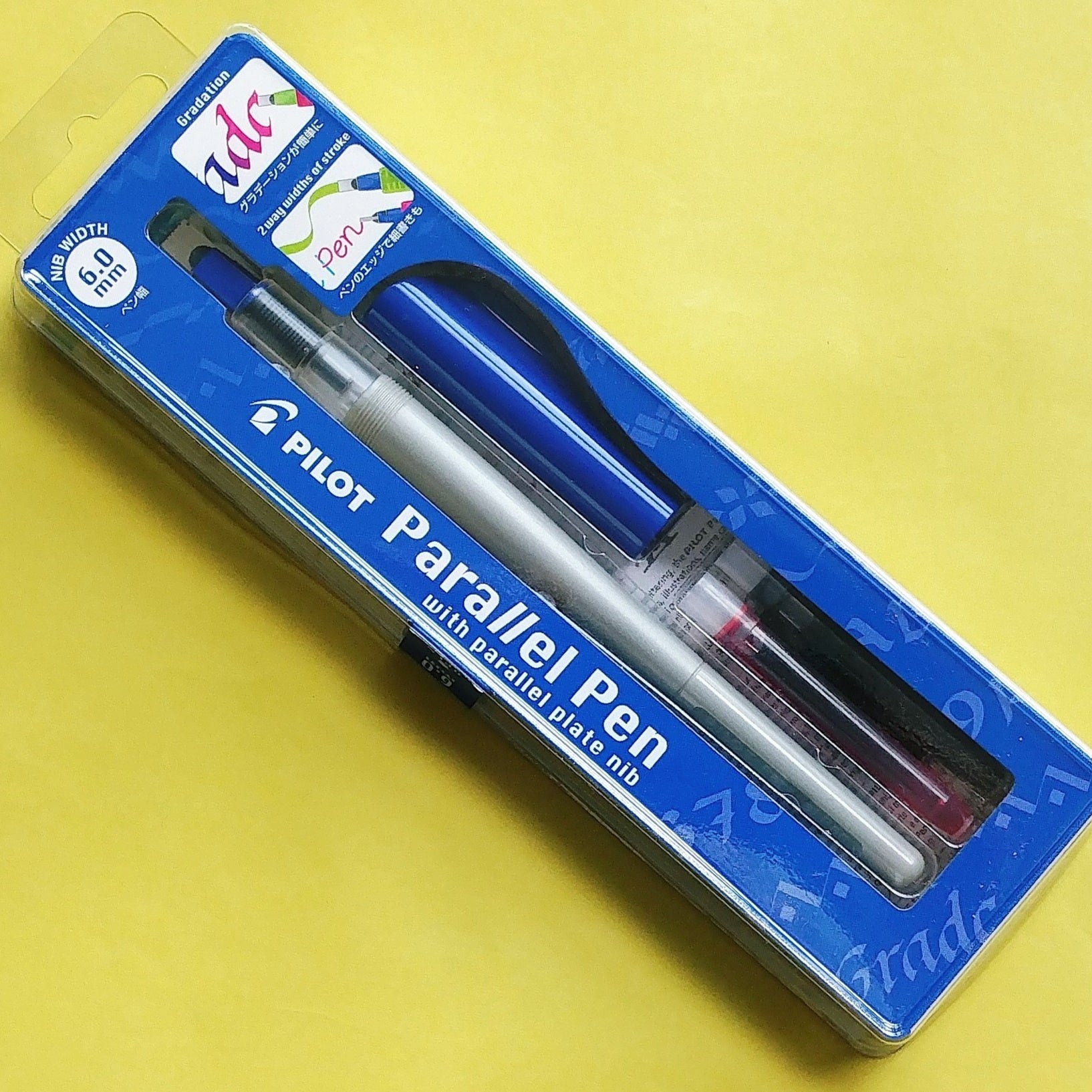 Pilot Parallel Pen - 6.0mm Nib  #FP3-60N-SSN