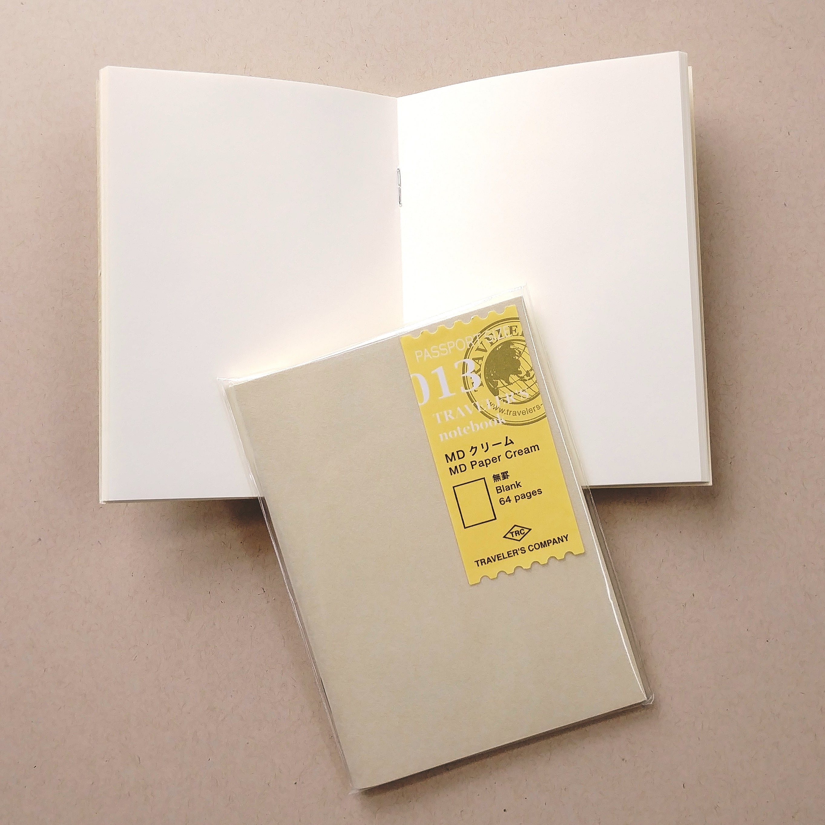 Passport Refill | 013 Blank - CREAM #14404-006