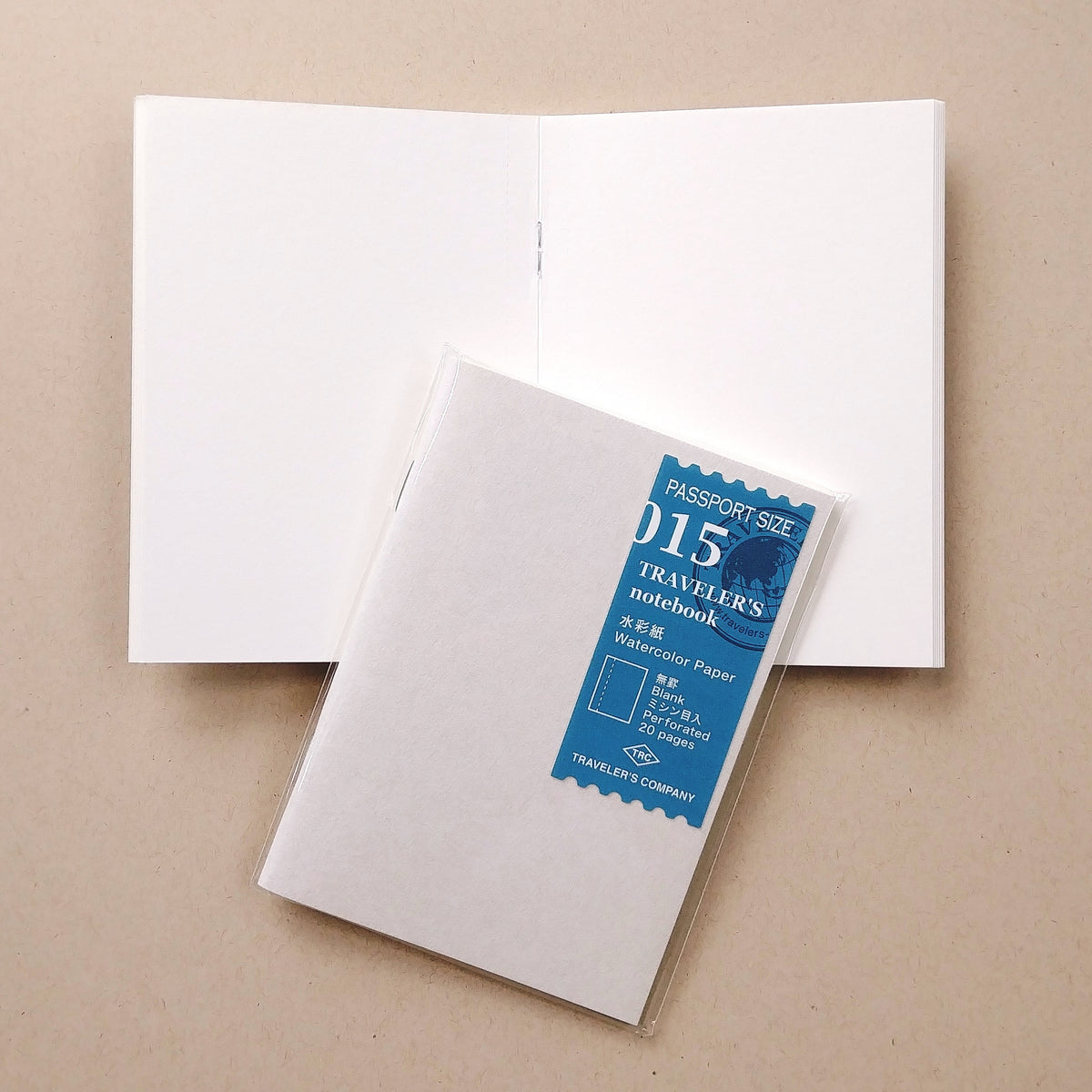 Traveler's Notebook | Passport Refill | 015 Watercolour Paper #14406-006
