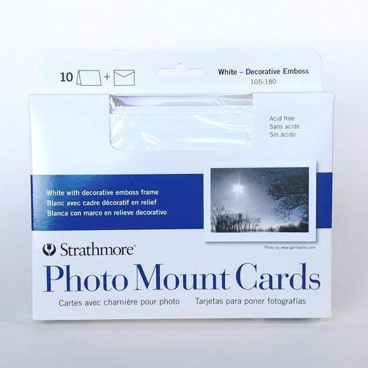 Strathmore | Photo Mount Cards- Decorative Emboss  #105-180