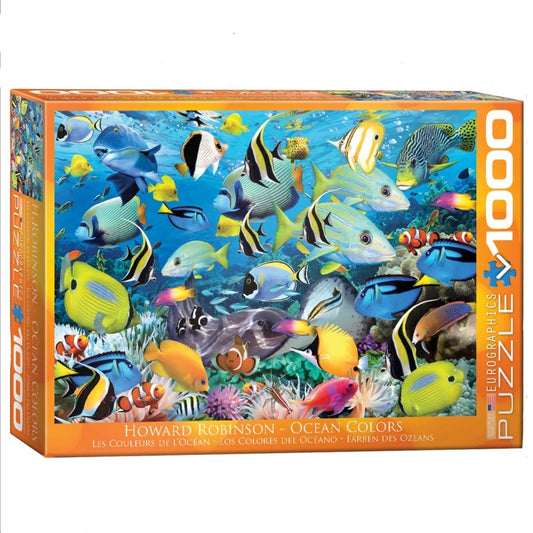 Eurographics | 1000 PC Puzzle - Howard Robinson: Ocean Colours #6000-0625