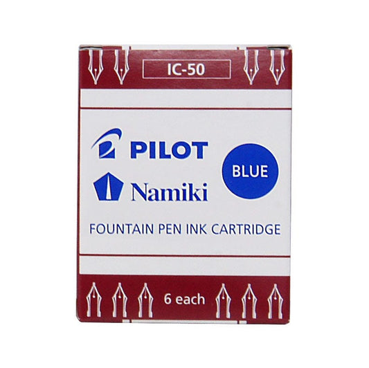 Pilot Namiki Ink Cartridges- Blue  #IC50-BE