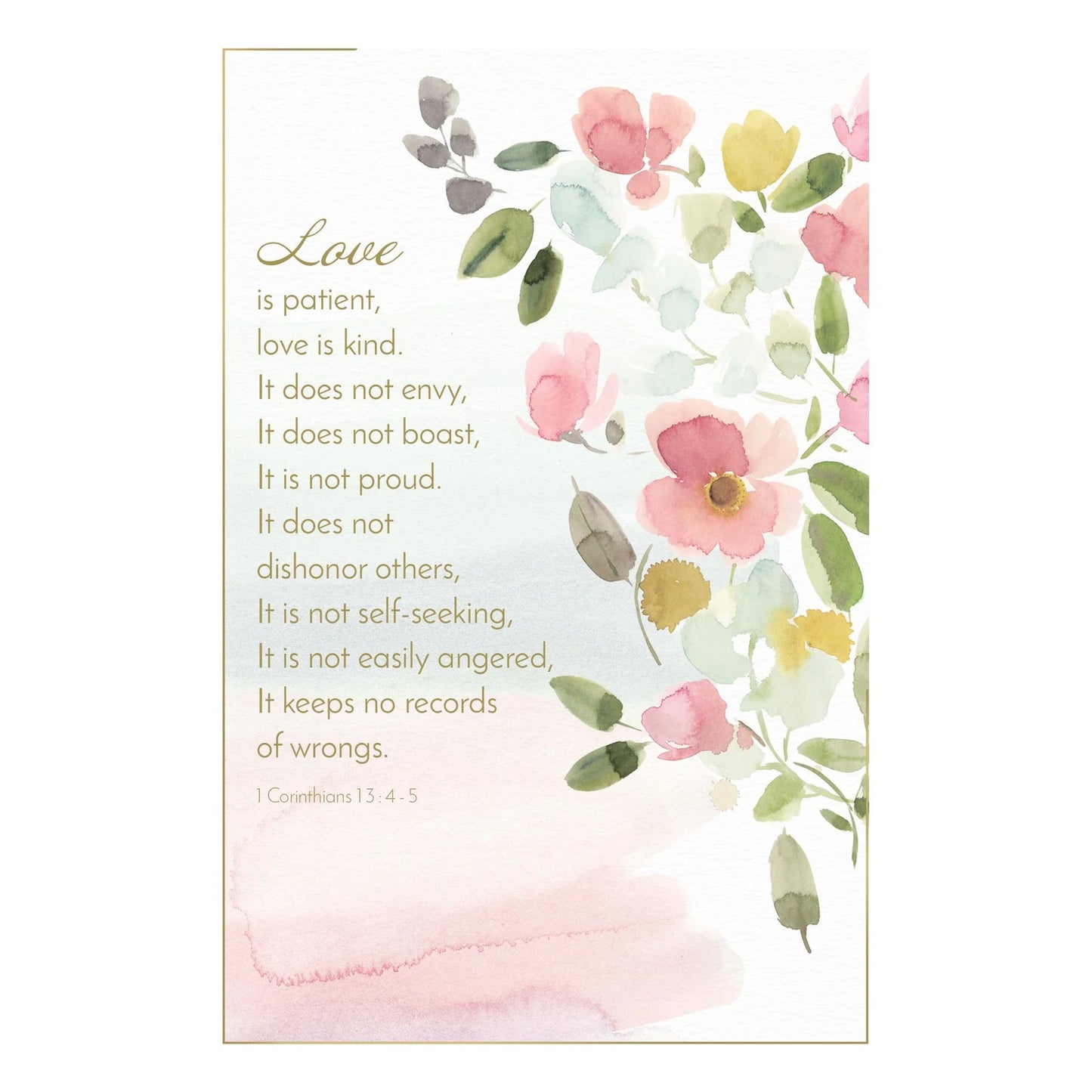 Wedding Card | QUOTE & FLOWERS #0012.61187