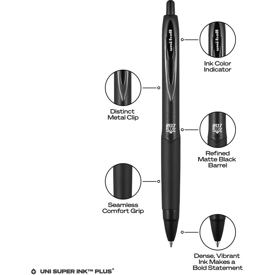 Rollerball Pen | 207 PLUS+ (0.7 mm) - BLACK