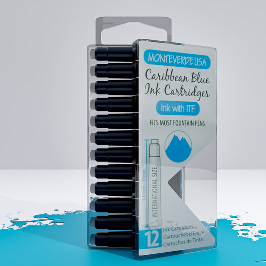 Ink Cartridges | Pack of 12 - CARIBBEAN BLUE #G305CU