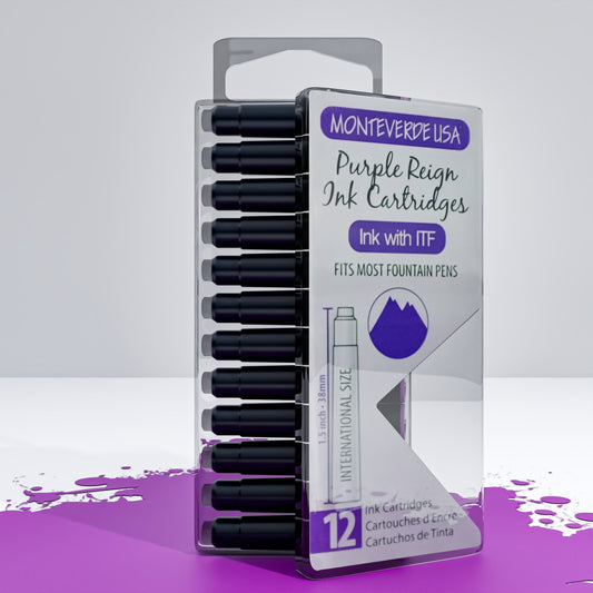 Ink Cartridges | Pack of 12 - PURPLE REIGN #G305PR