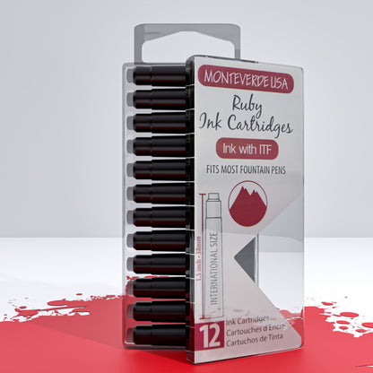 Ink Cartridges | Gemstone Collection (Pack of 12) - RUBY #G305RU